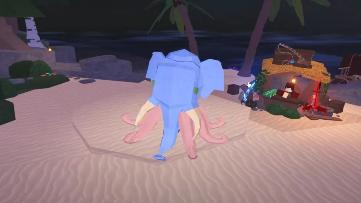 Cómo atrapar al octophant en Fisch Roblox
