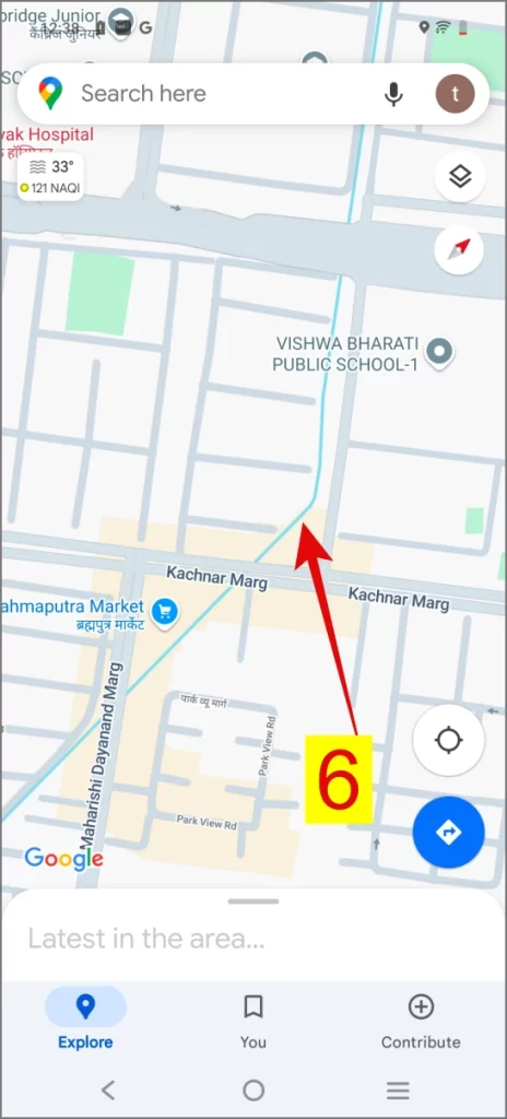 Colores de la carretera en los mapas de Google, significado 3