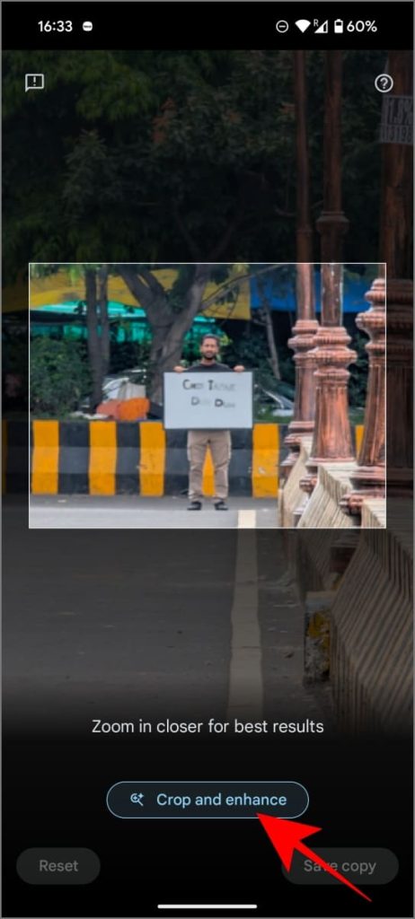 Zoom potencador en Google Photos en Pixel 9 Pro XL