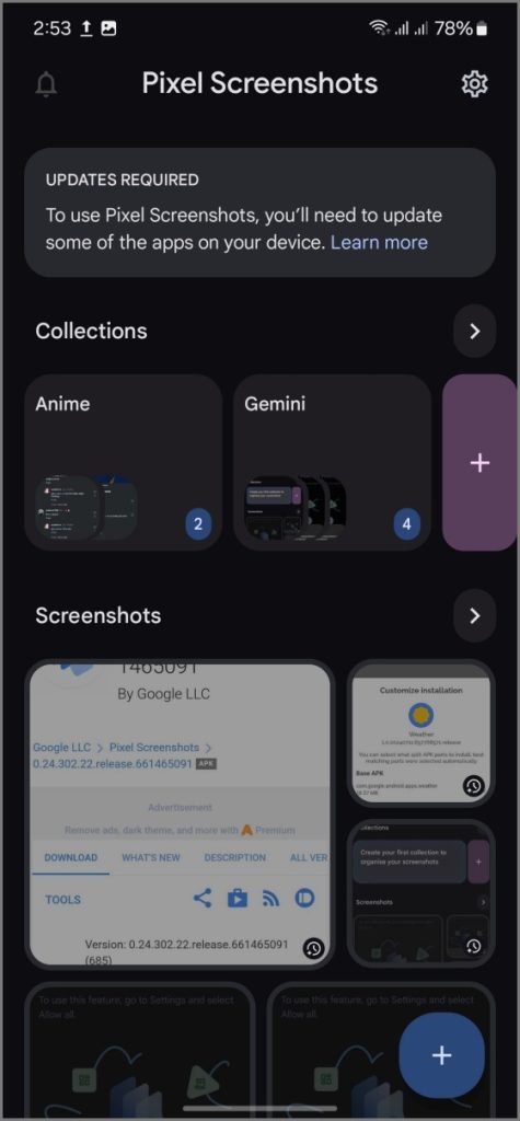 Obtenga la aplicación de capturas de pantalla exclusivas de Pixel para cualquier teléfono Android