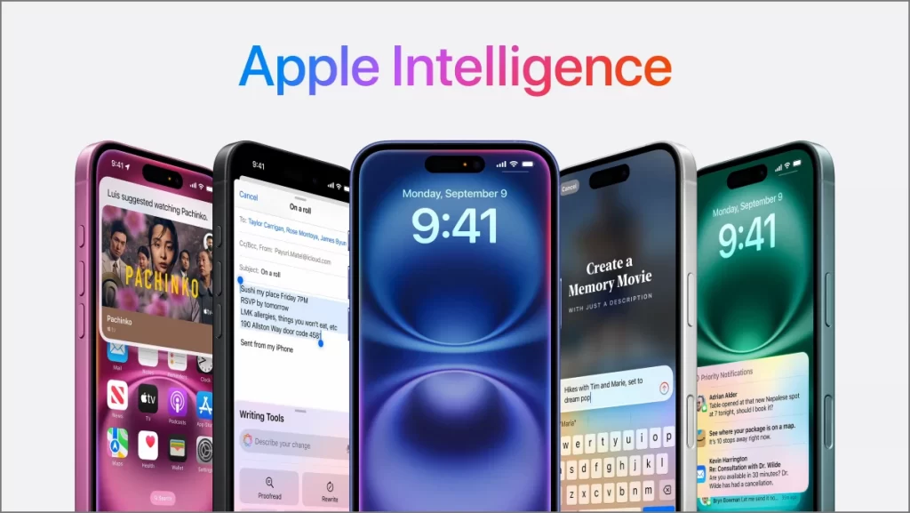Apple Intelligence en el iPhone 16