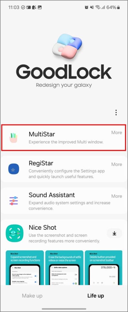 Módulo de bloqueo de Good Multistar en Samsung Galaxy Z Flip 6