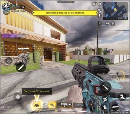 Call of Duty Mobile Game en Galaxy Z Flip 6 Pantalla de portada