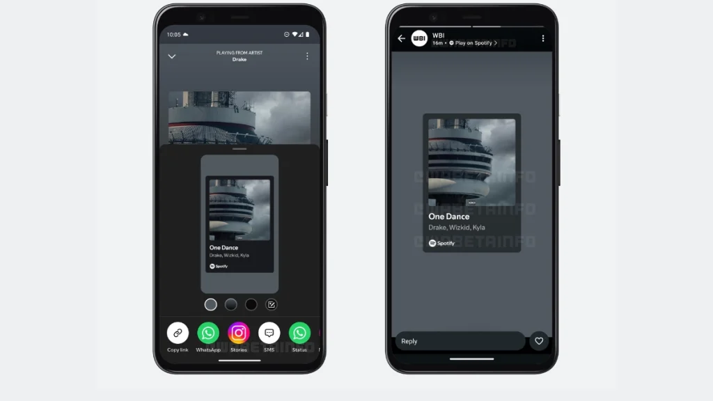 Integración de WhatsApp Spotify