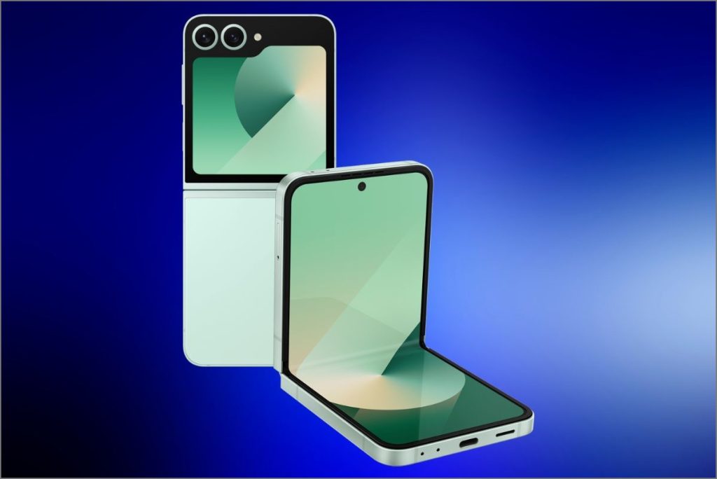 Samsung Galaxy Z Flip 6 Mint Color
