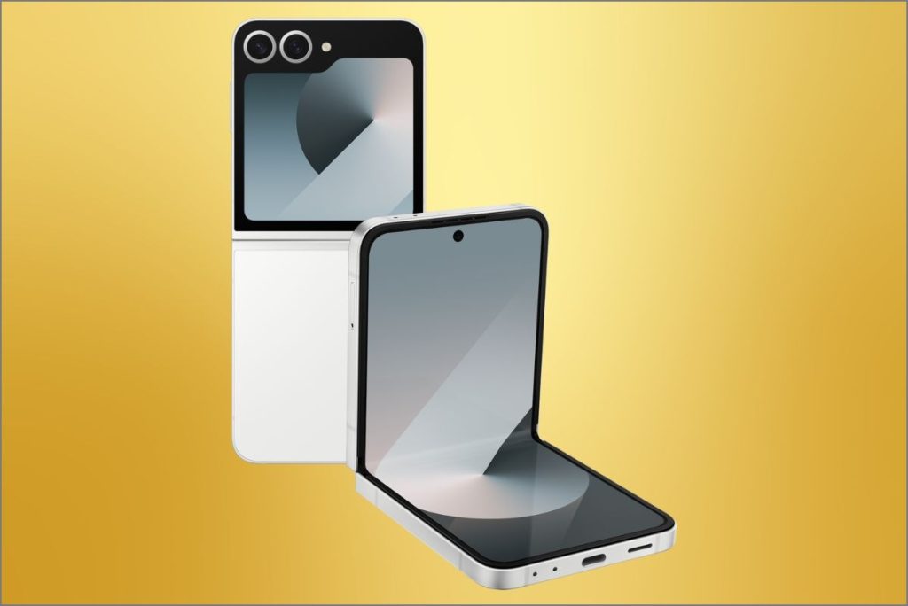 Samsung Galaxy Z Flip 6 White Color