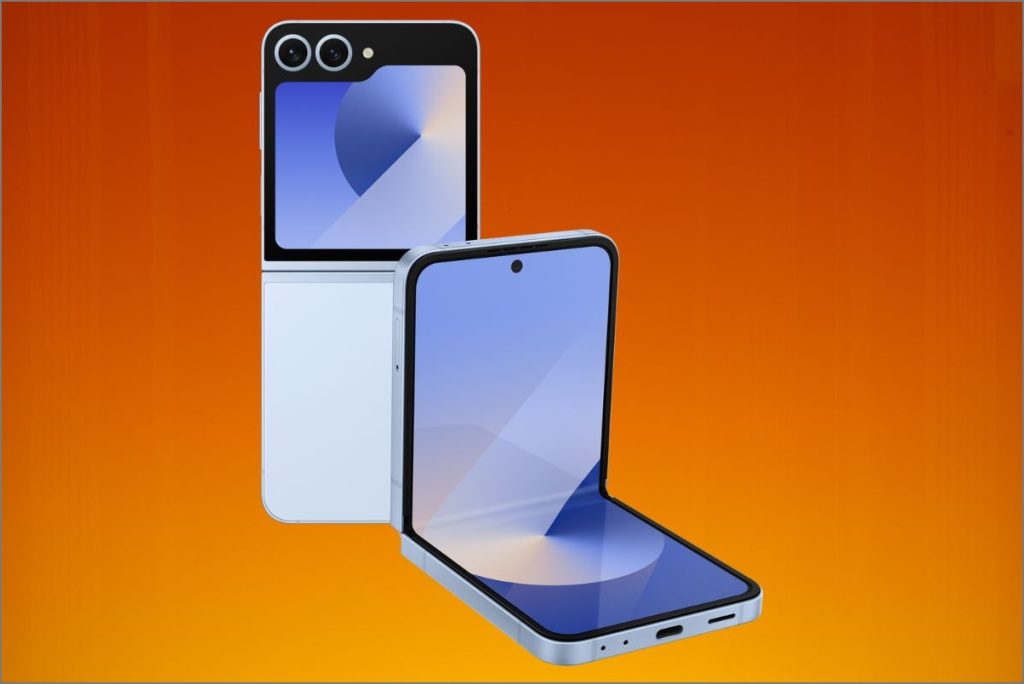 Samsung Galaxy Z Flip 6 Blue Color