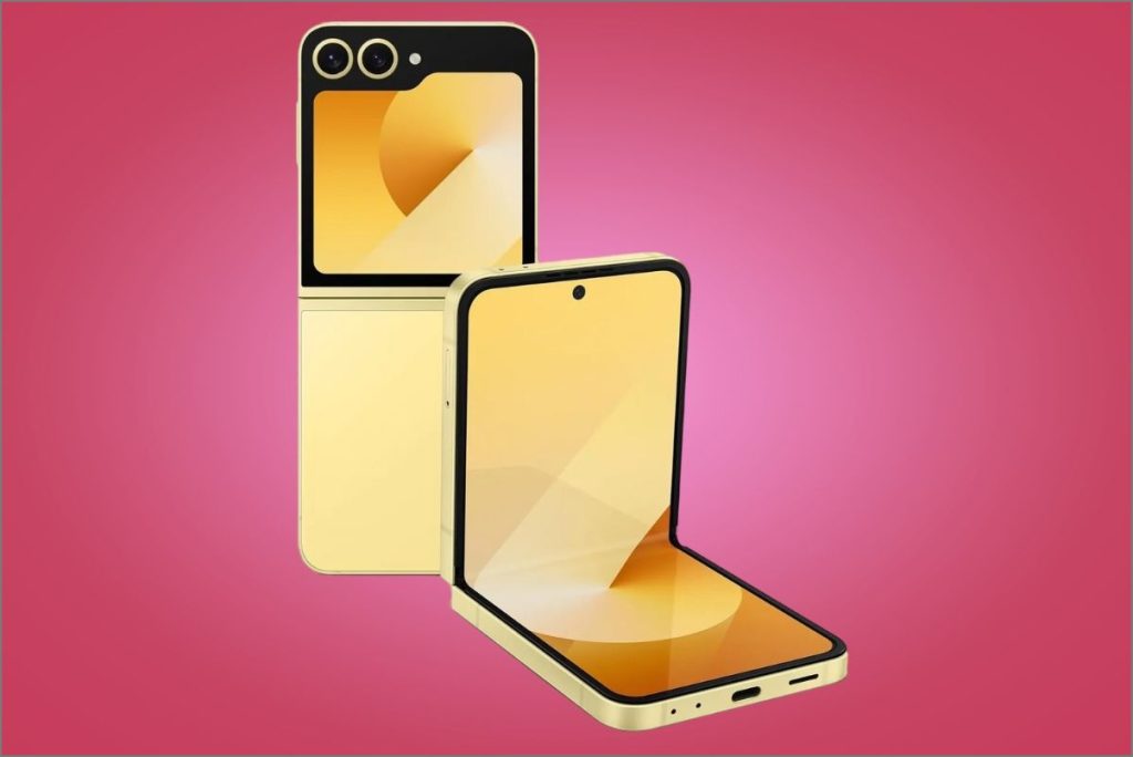Samsung Galaxy Z Flip 6 Color amarillo