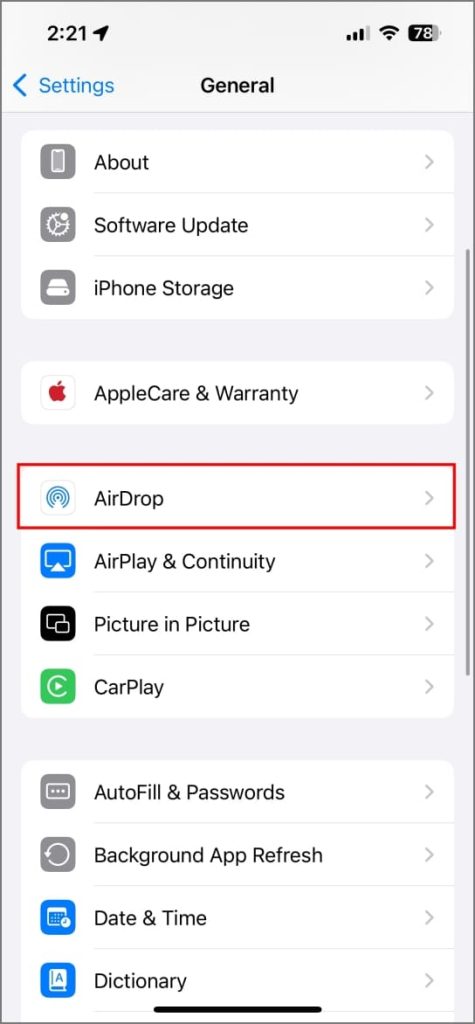 Deshabilitar reunir dispositivos (namedrop) en iPhone con iOS 18