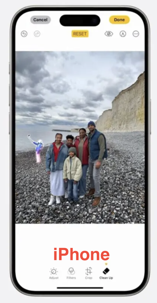 Círculo de iPhone para buscar
