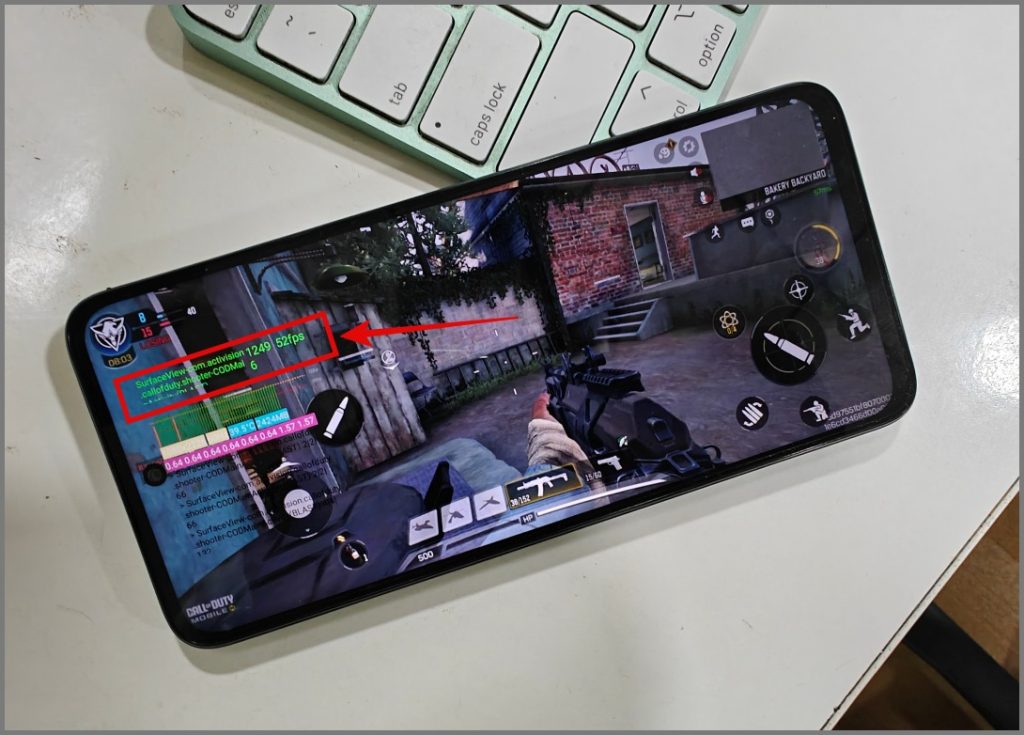 Verifique FPS en Xiaomi Hyperos