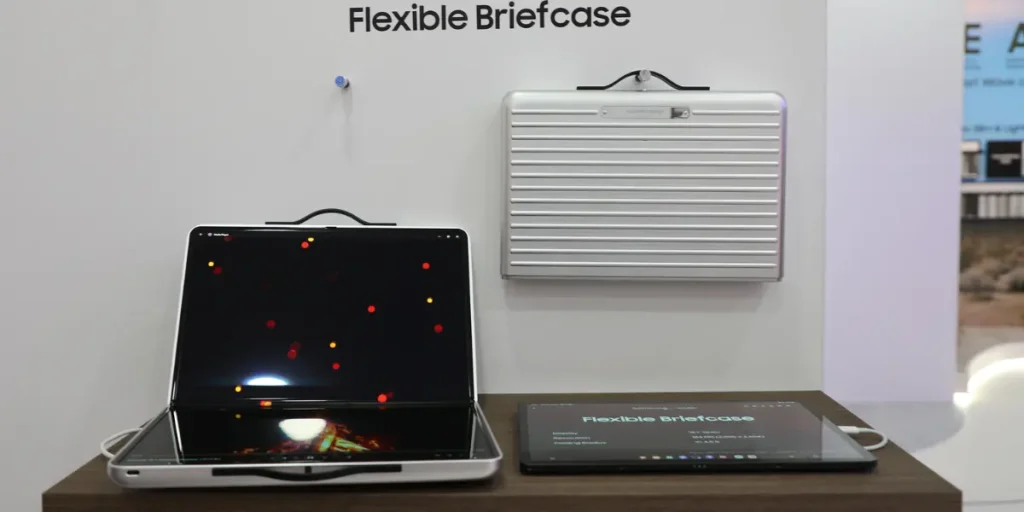 Samsung Flexible maletín MWC 2025