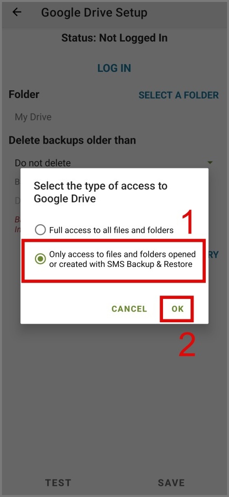 Dé acceso a su cuenta de Google