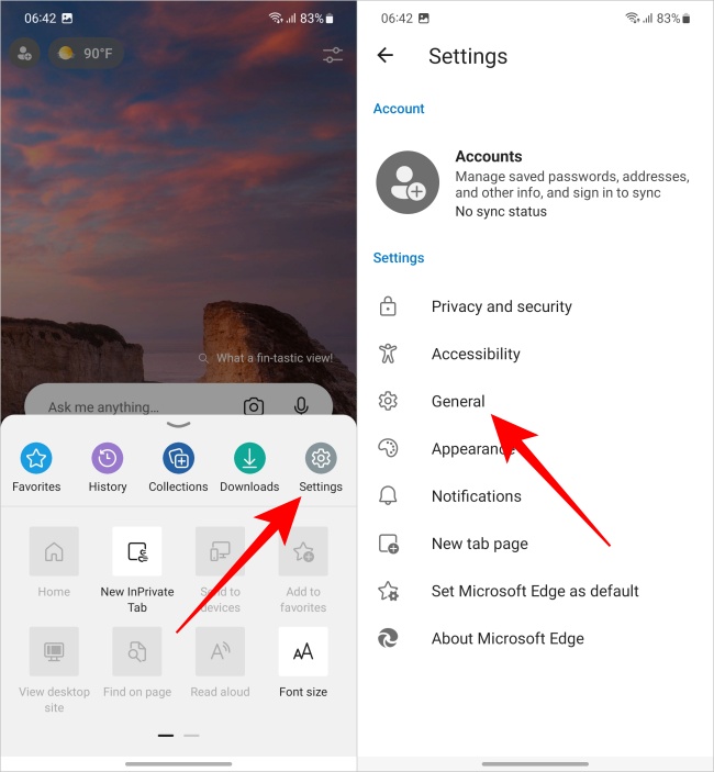 Configuración de borde en Android