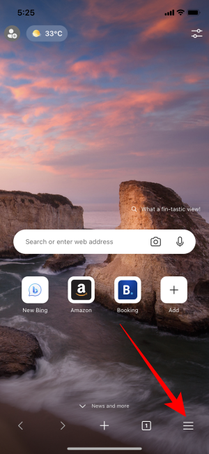 Edge en iOS