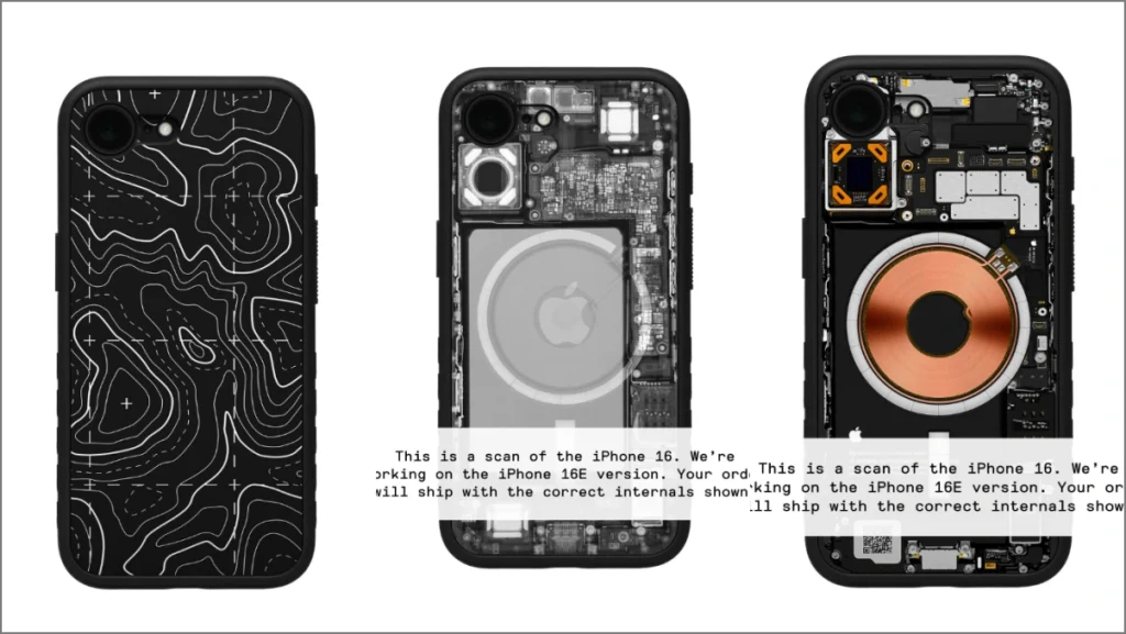 Case de agarre de Dbrand con imanes integrados para iPhone 16E