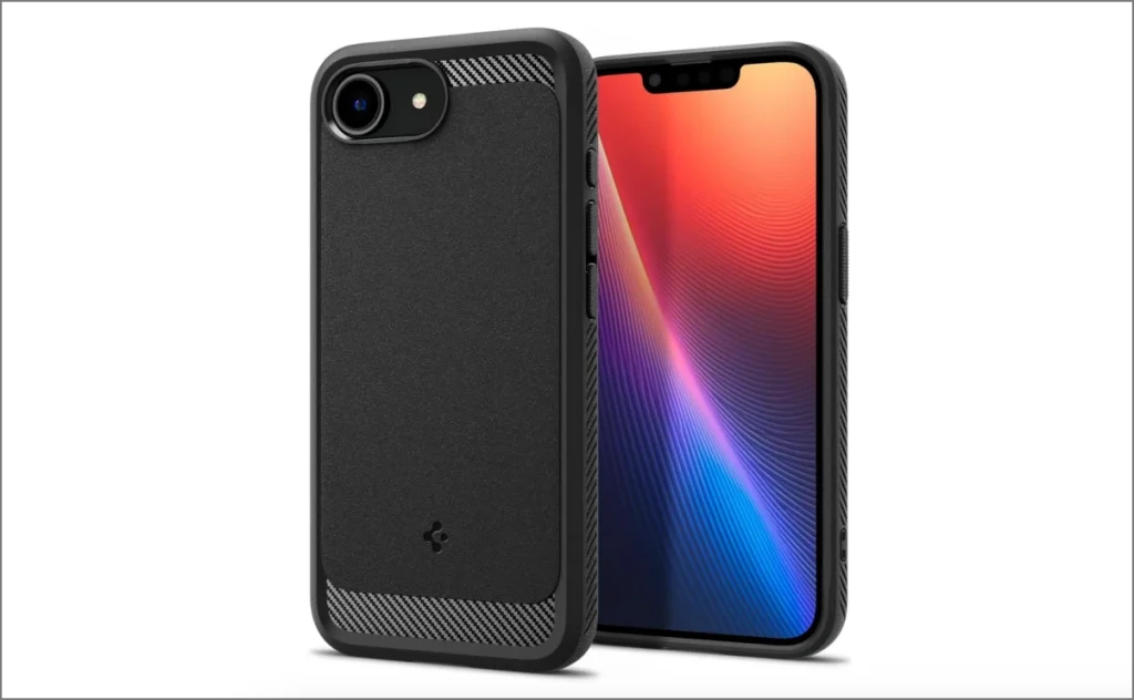 Spigen Rugged Armor Magsafe Case para iPhone 16E