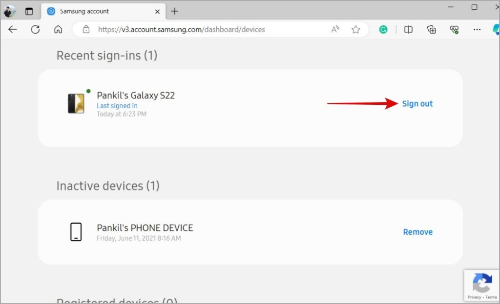 Elimine una cuenta de Samsung del teléfono Galaxy de forma remota