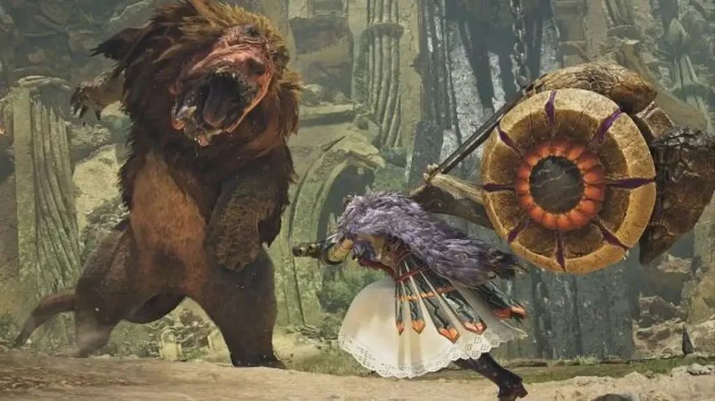Monster Hunter Wilds Challenge Quest Doshaguma de The Hollow