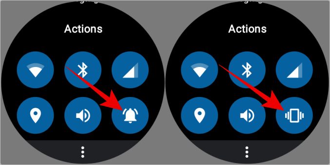 Cambiar el modo de volumen en Android desde Galaxy Watch