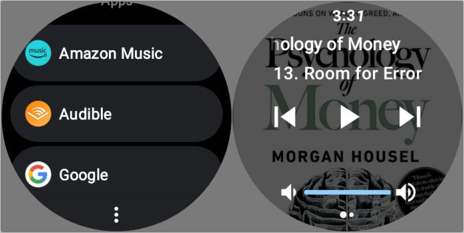 Reproducir medios en el teléfono desde Galaxy Watch