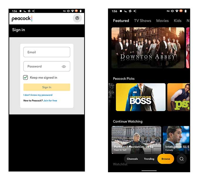 Catálogo en Android