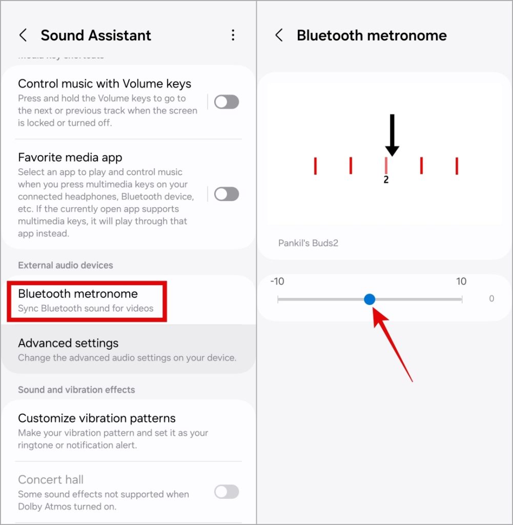 Arreglar el retraso de audio Bluetooth en el teléfono Samsung Galaxy