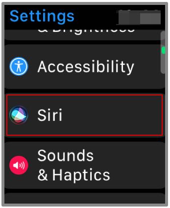 Apague Siri anunciando mensajes Apple Watch 2