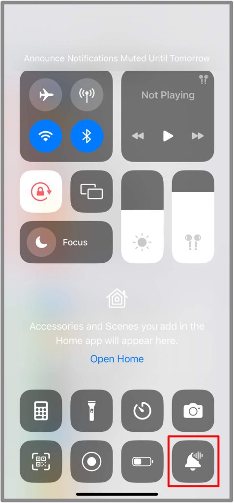 Apague Siri anunciando mensajes