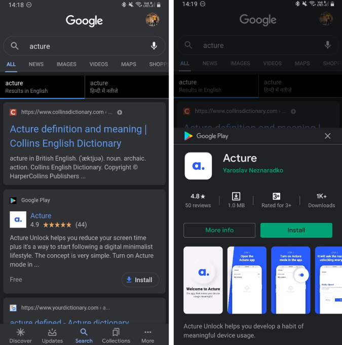 Acture-Mode-Download-through-google-app