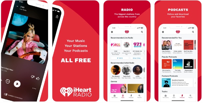 Iheart Radio para iPhone