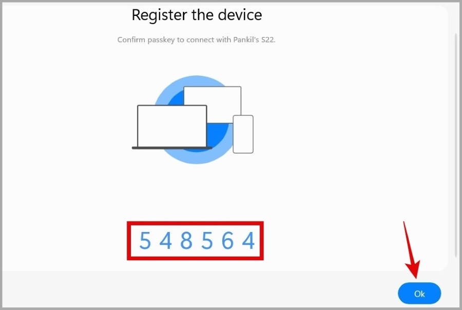 Combina un teléfono con la aplicación Samsung Flow en Windows