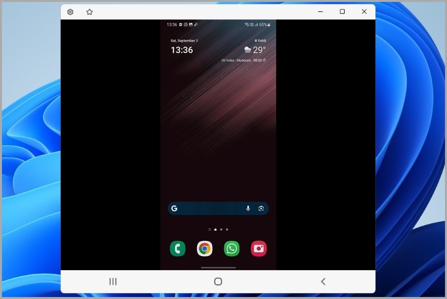 Mirror de la pantalla del teléfono Samsung a Windows PC usando Samsung Flow