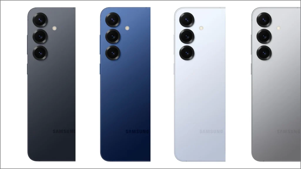 Samsung Galaxy S25 y S25 Plus Colors