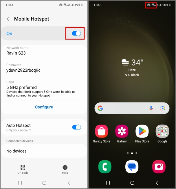 Usando Wi-Fi y Hotspot al mismo tiempo en Android.