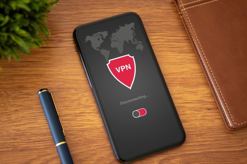 Desconectar VPN en el teléfono