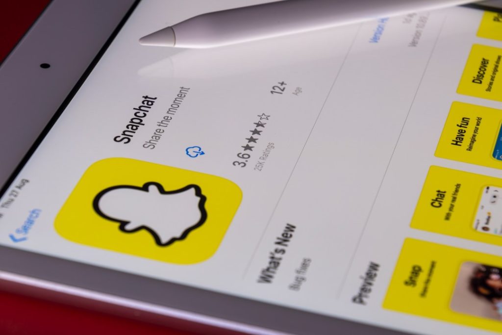 Snapchat en App Store