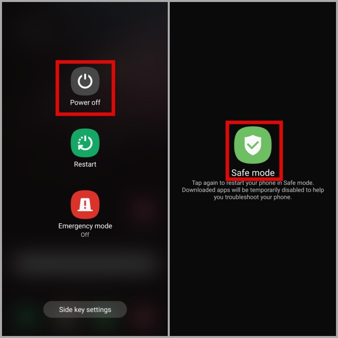 Arrancar teléfono Android en modo seguro