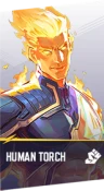 Rivales de Marvel Human Torch