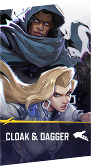 Rivales de Marvel de Capa y Dagger