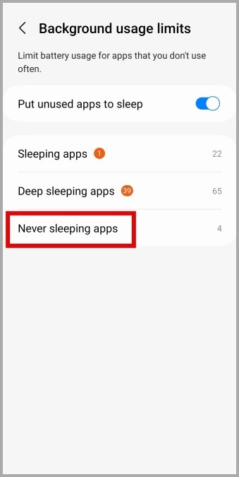 Aplicaciones para dormir en el teléfono Samsung Galaxy
