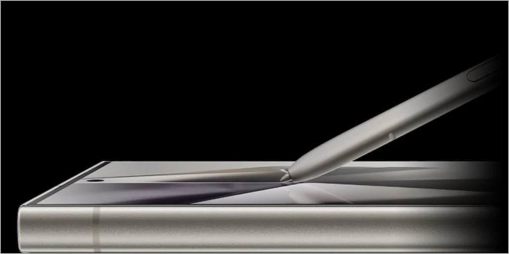 S Pen en Samsung Galaxy S Ultra