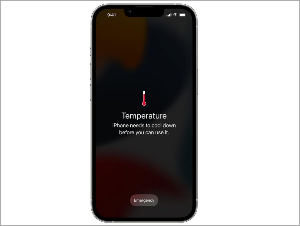 Baje la temperatura de su iPhone