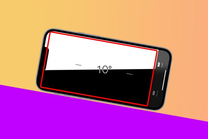 Haga coincidir la pendiente de un objeto usando la aplicación Medido en iPhone