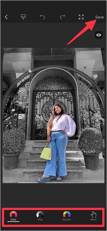 Editar fotos en iPhone