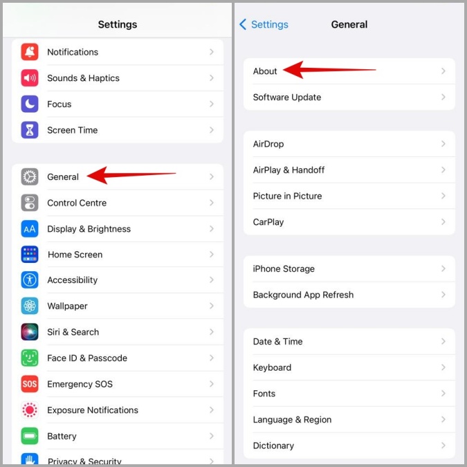 Actualizar la configuración del operador en iPhone