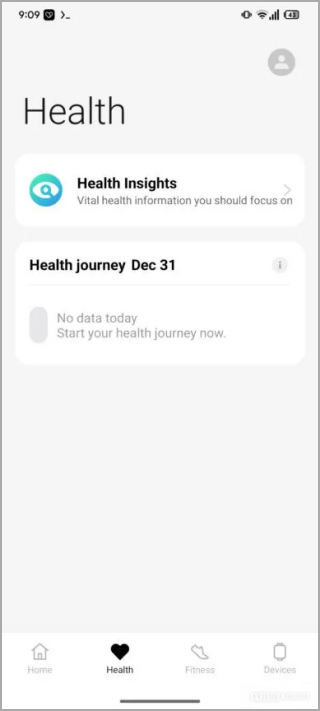 Nuevas ideas de salud en la aplicación Ohealth
