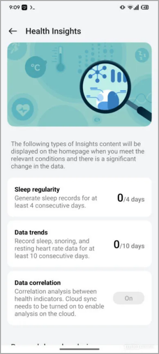 Nuevas ideas de salud en la aplicación Ohealth