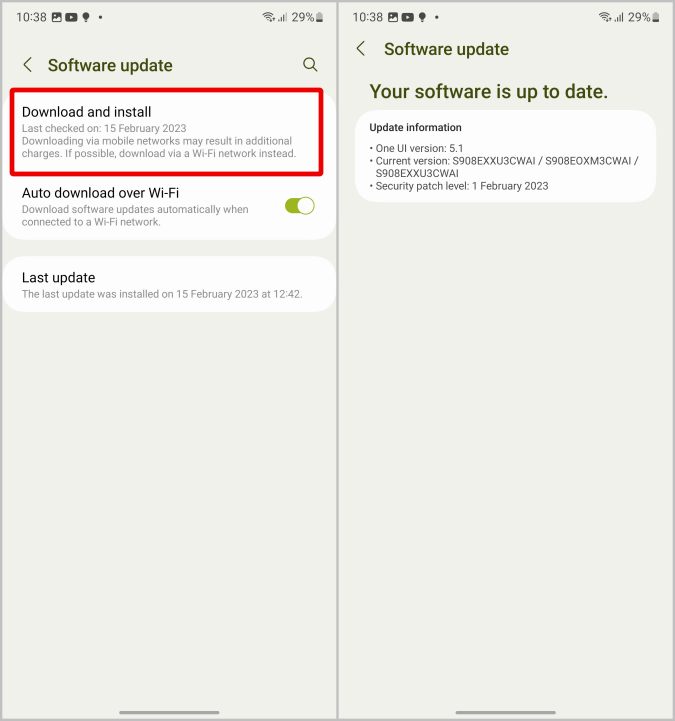 Descargue e instale la actualización de software en Samsung