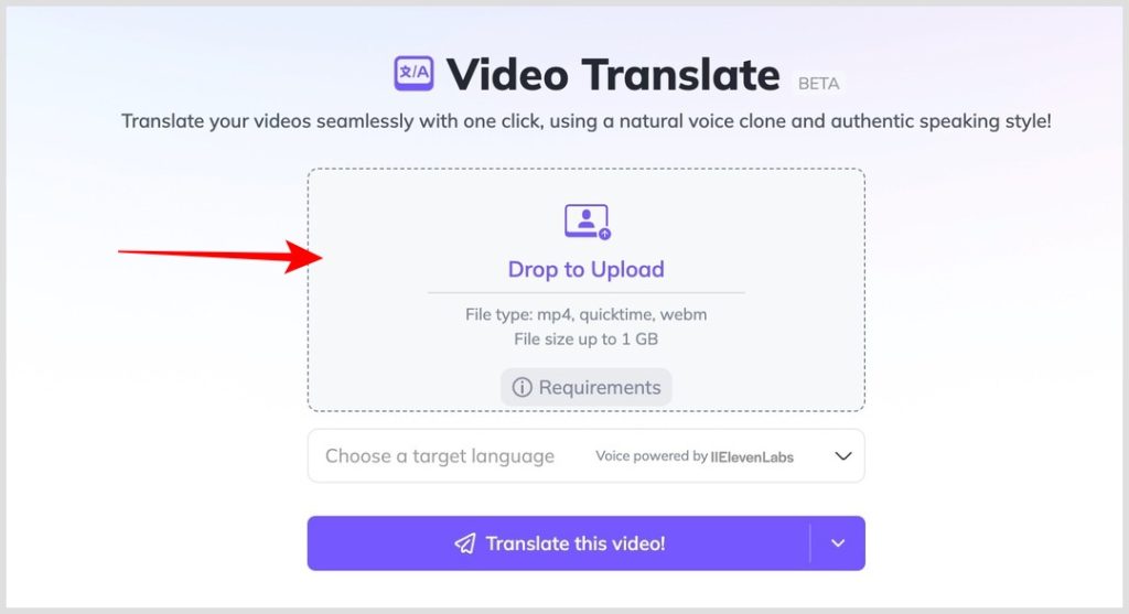 Subir video a HeyGen